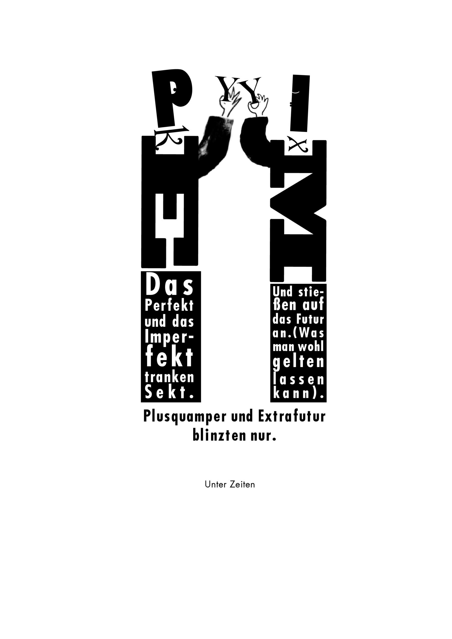 Christian Morgenstern, Unter Zeiten