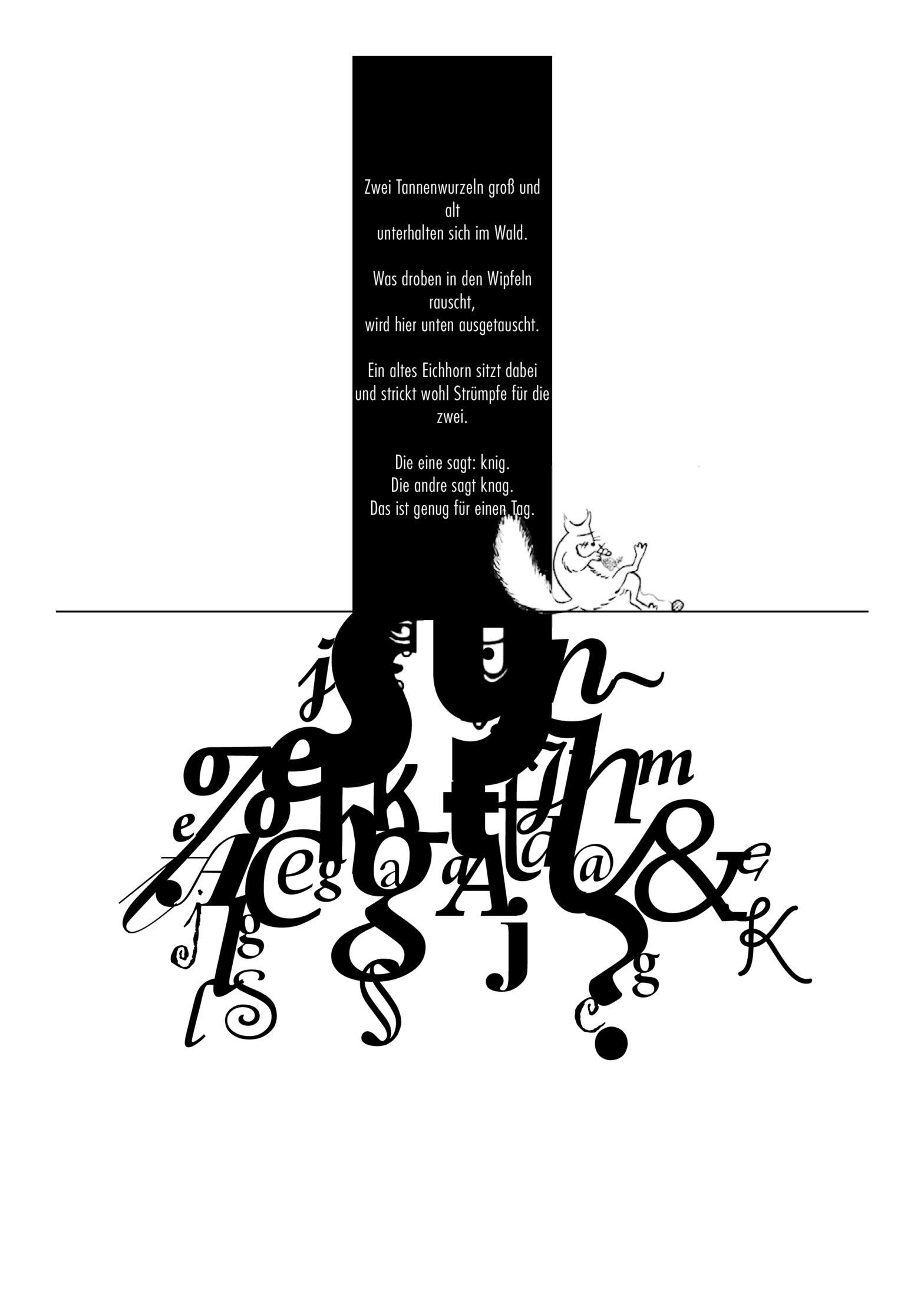 Christian Morgenstern Gedicht Wurzeln