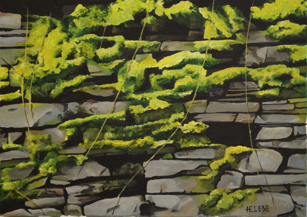 Helene Graphics Paintings Trockenmauer