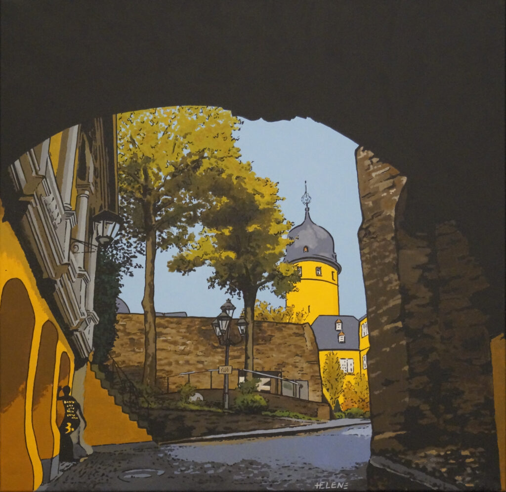 Helene Graphics Paintings Montabaur castle