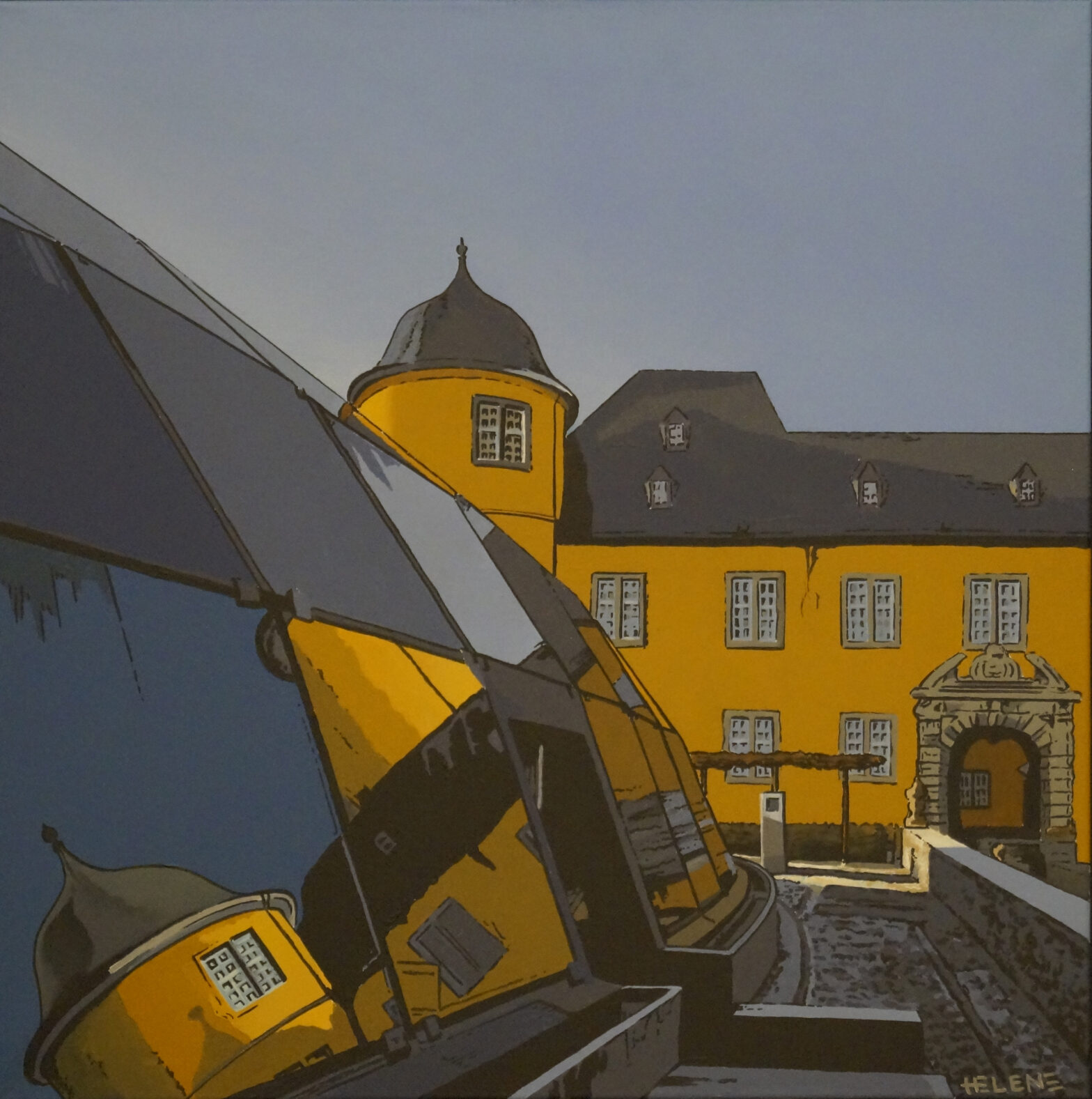 Helene Graphics Paintings Schloss Montabaur