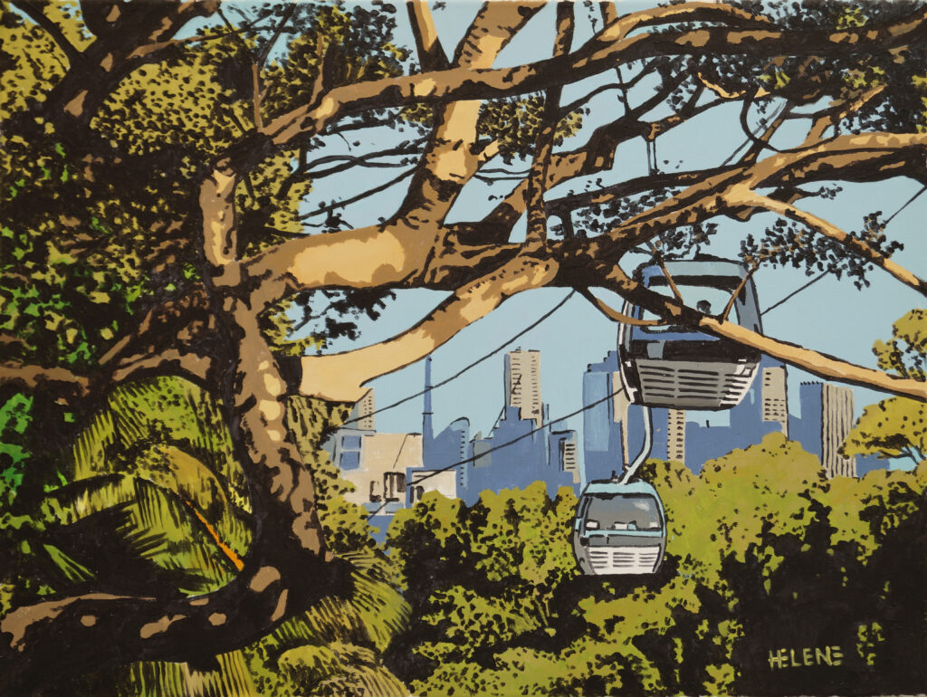 Helene Graphics Paintings Sydney Taronga Zoo