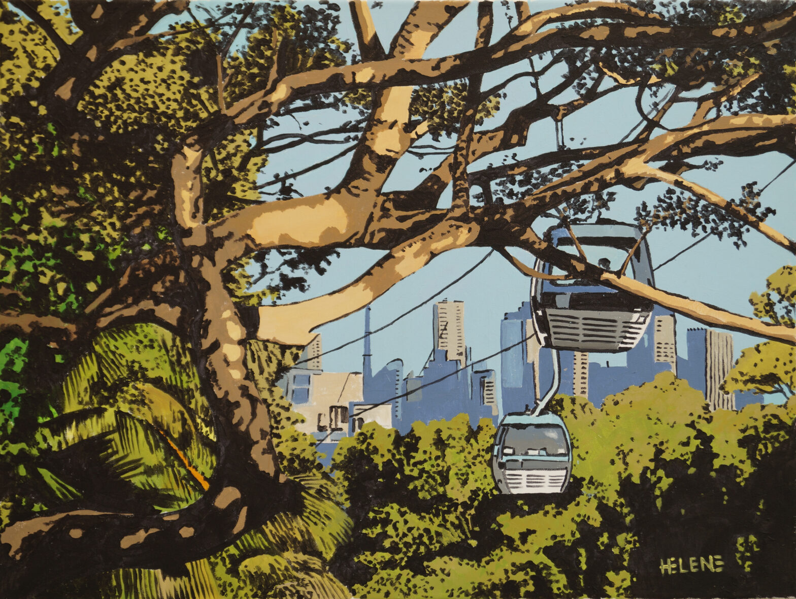 Helene Graphics Paintings Sydney Taronga Zoo